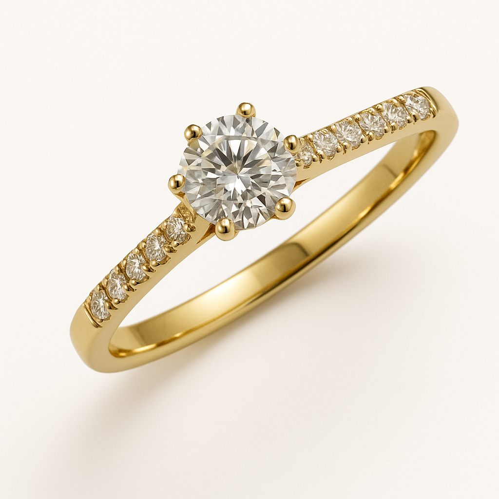 Ring mit Brillanten 0,50 ct.