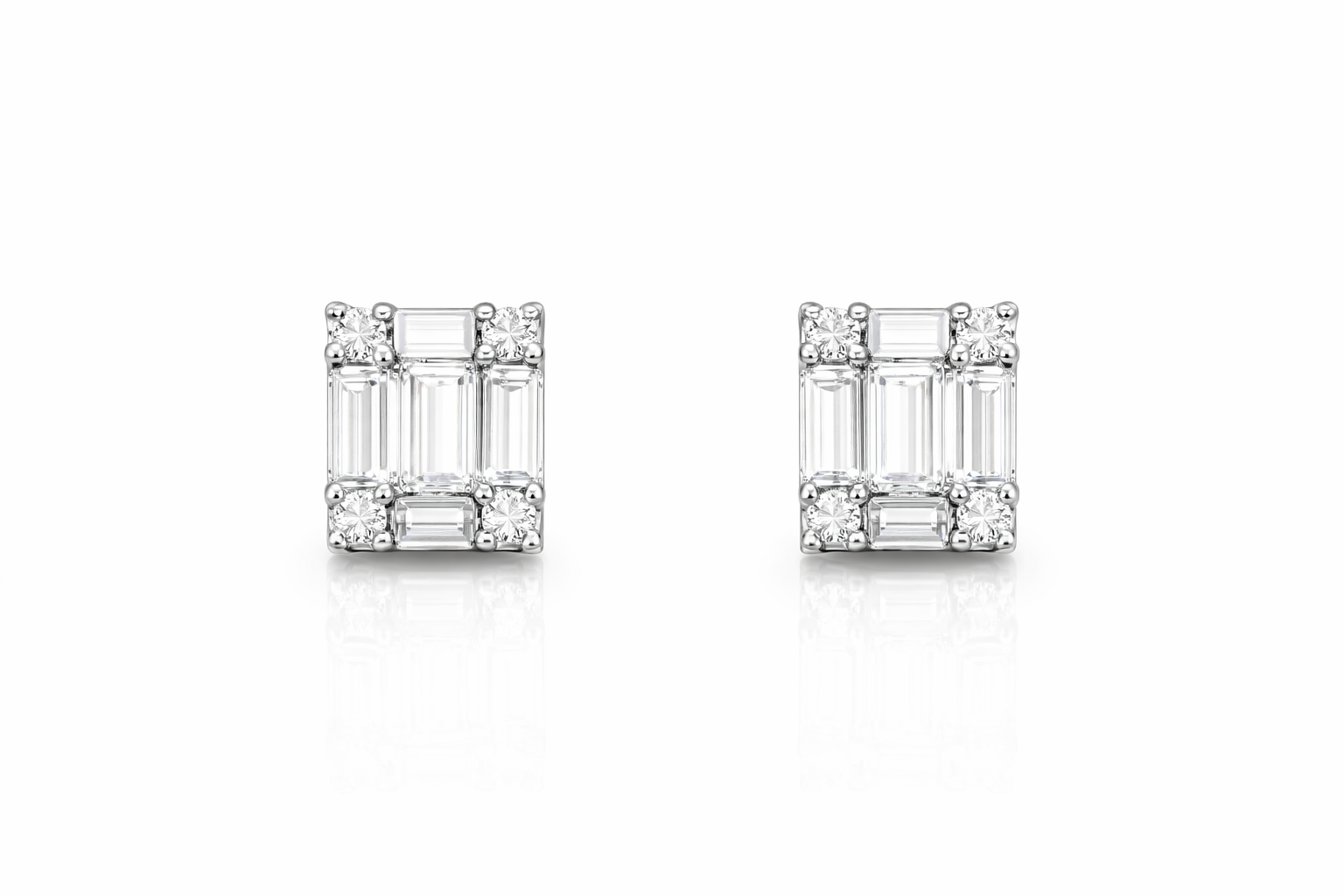 Ohrschmuck mit Brillanten 0,30 ct in 14 Karat Weißgold