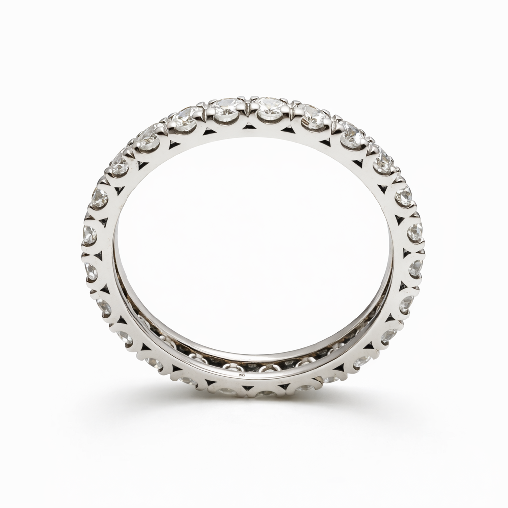 Ring Memory mit 1,45 ct Brillanten aus 18 Karat Weißgold