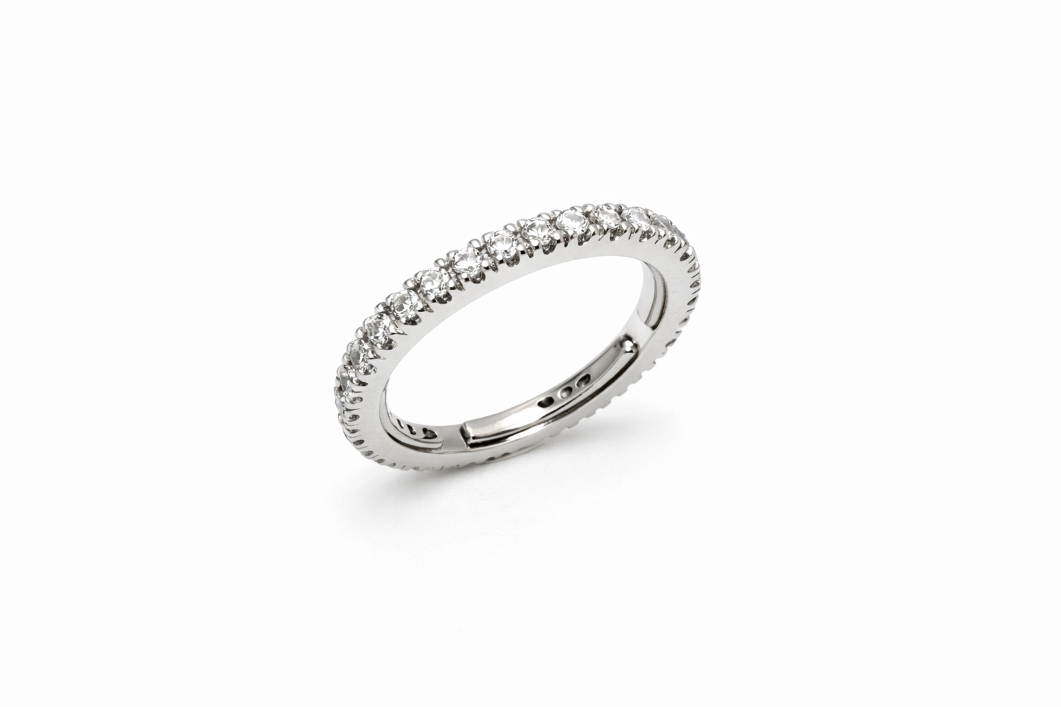 Ring Memory mit 1,15 ct Brillanten aus 18 Karat Weißgold