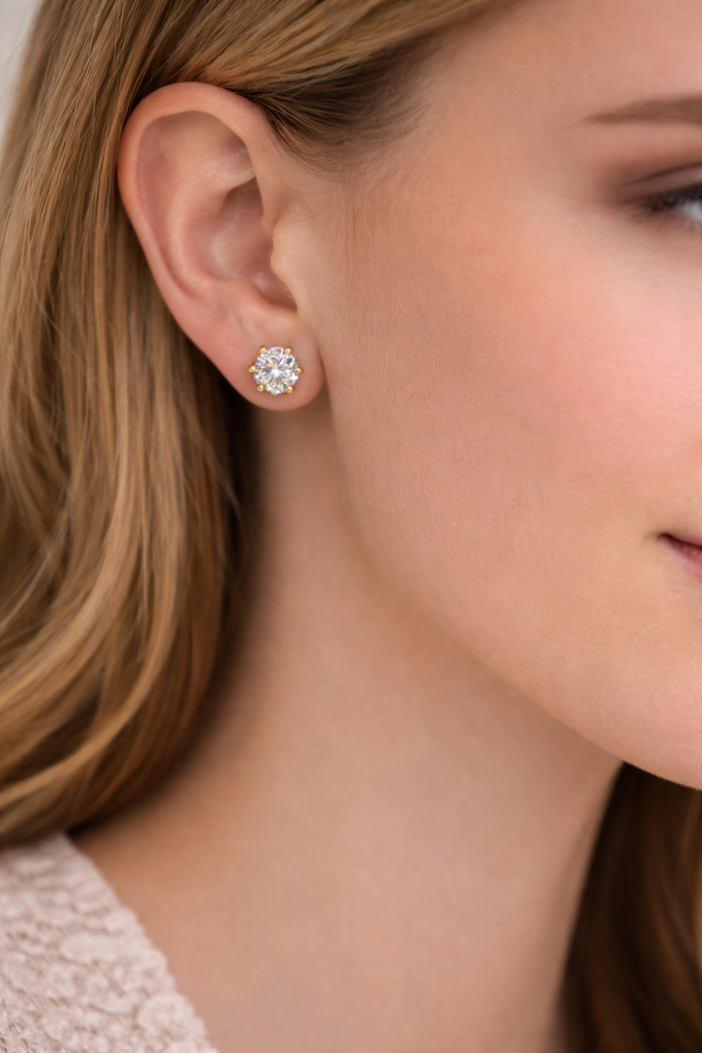 Ohrschmuck mit Brillanten 0,80 ct. in 18 Karat Gelbgold