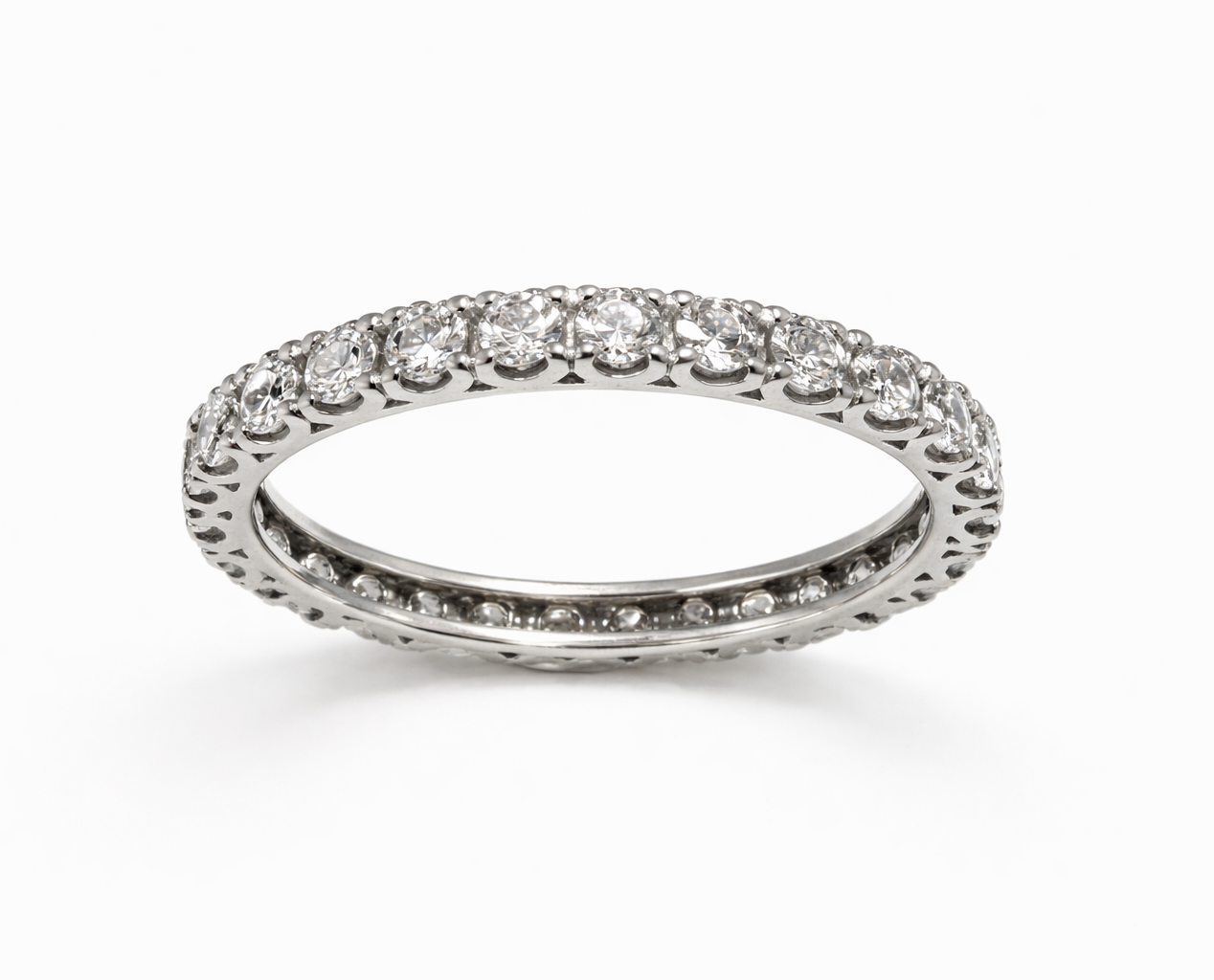 Ring Memory mit 1,45 ct Brillanten aus 18 Karat Weißgold