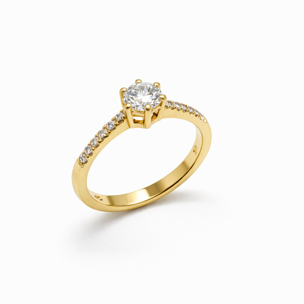 Ring mit Brillanten 0,50 ct.