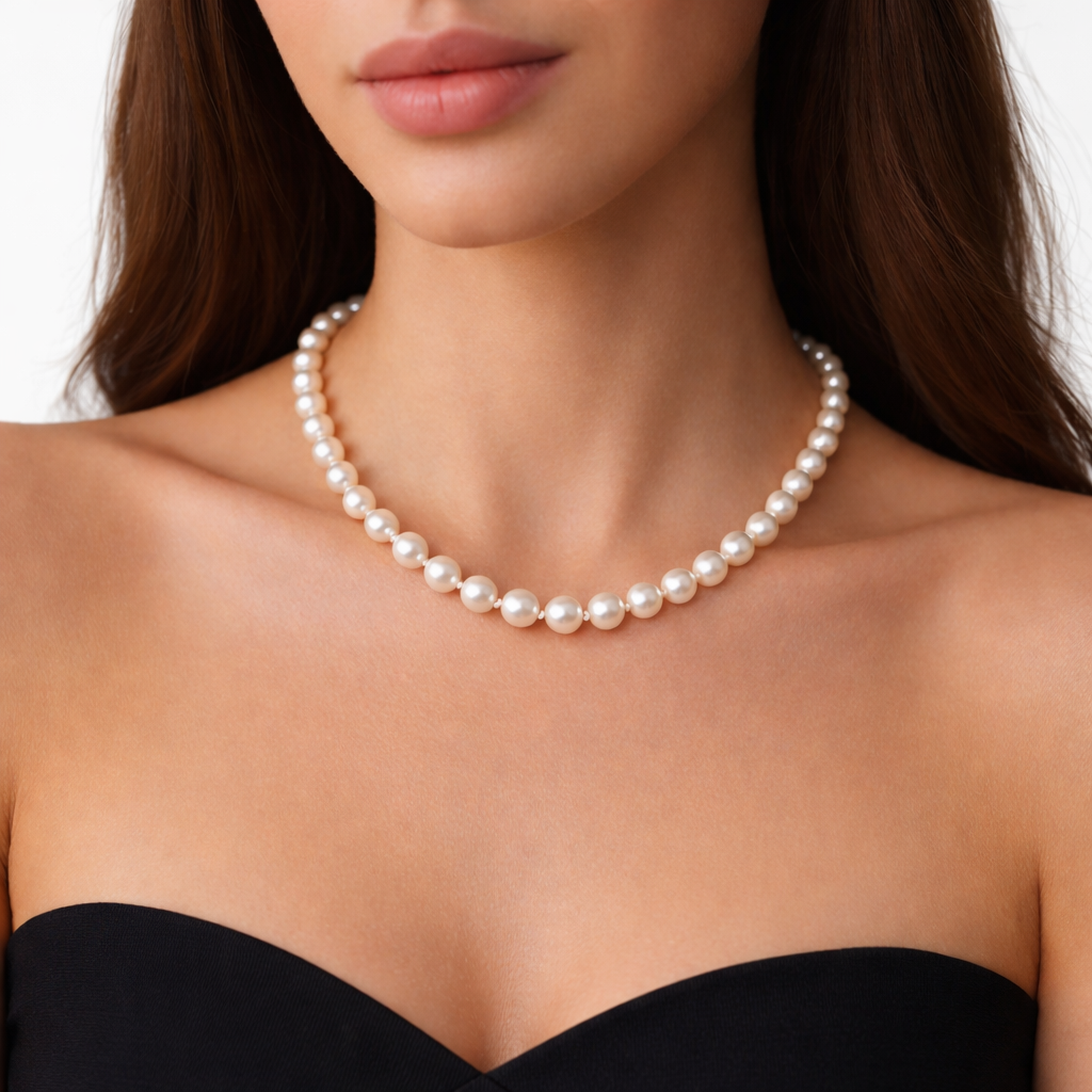 Akoyaperlencollier 7,5–8 mm