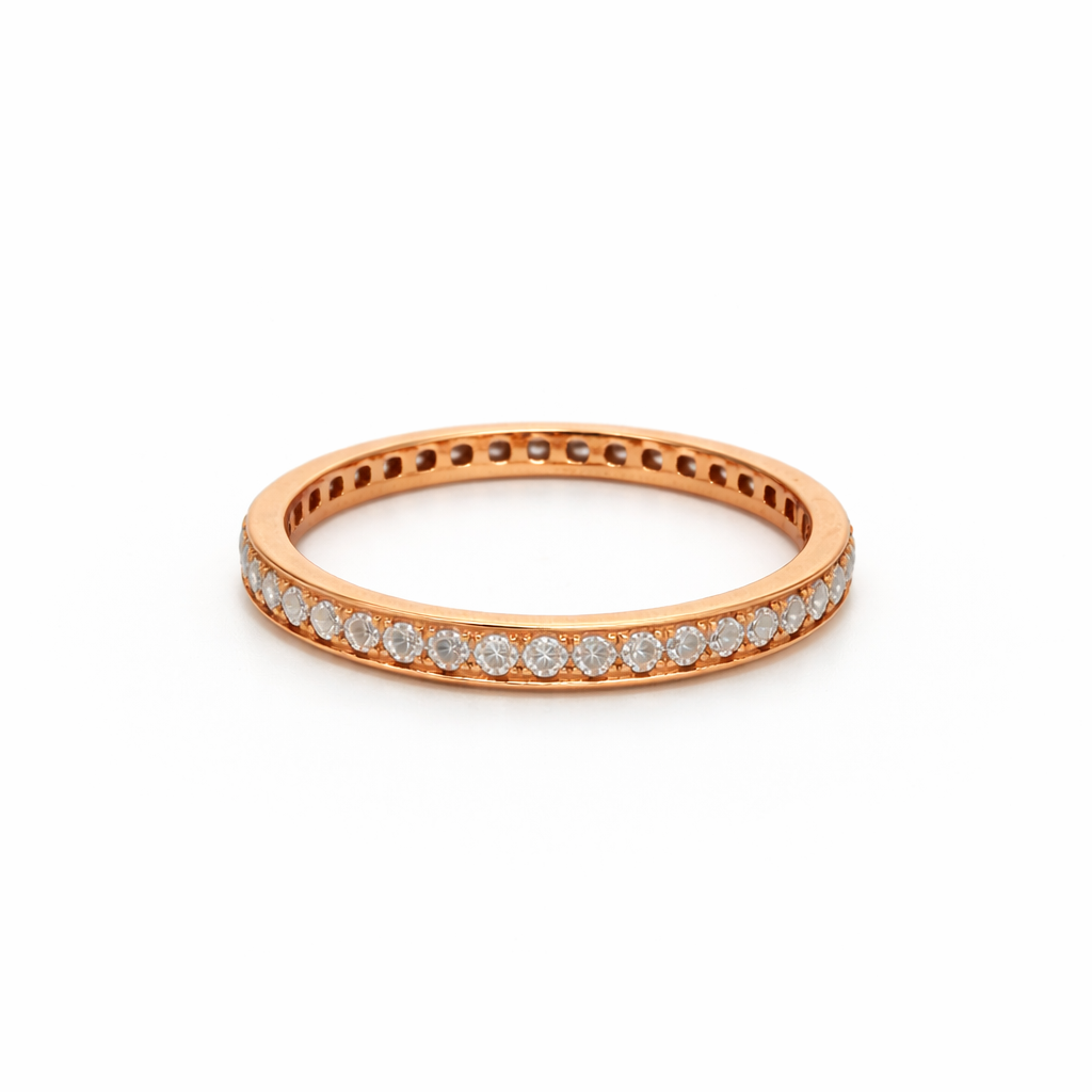 Ring Memory 0,32 ct Brillanten in 18 Karat Rotgold