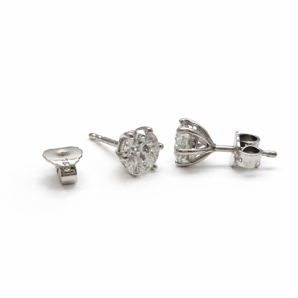 Ohrstecker mit Brillanten 2,00 ct aus 18 Karat Weißgold